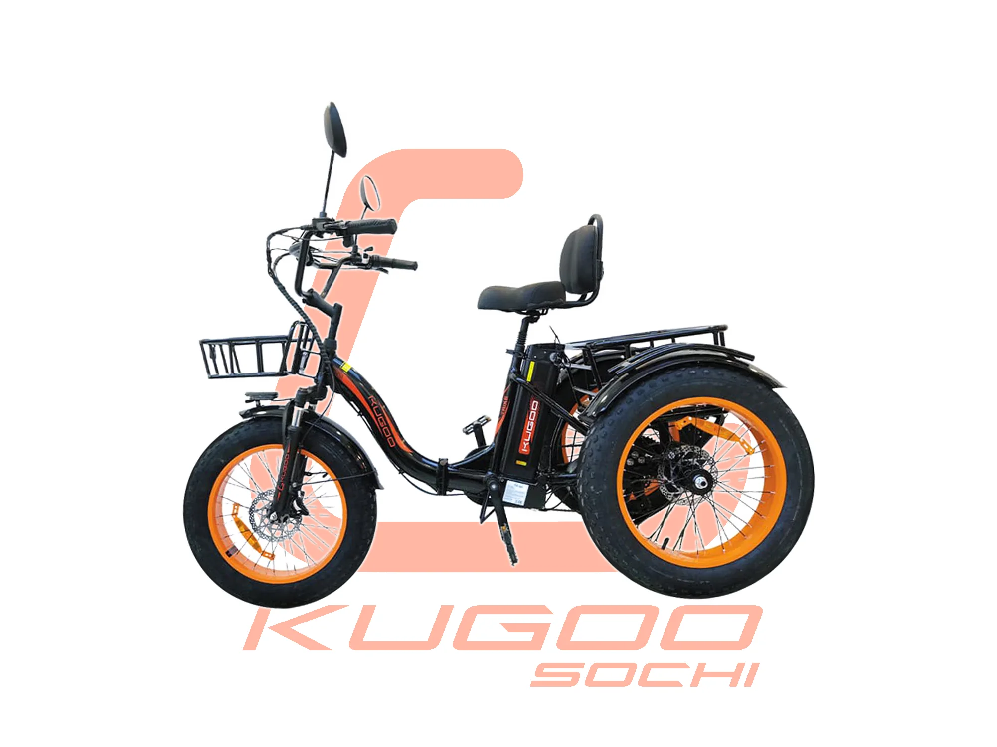 Электровелосипед KUGOO TRIKE — фото 2